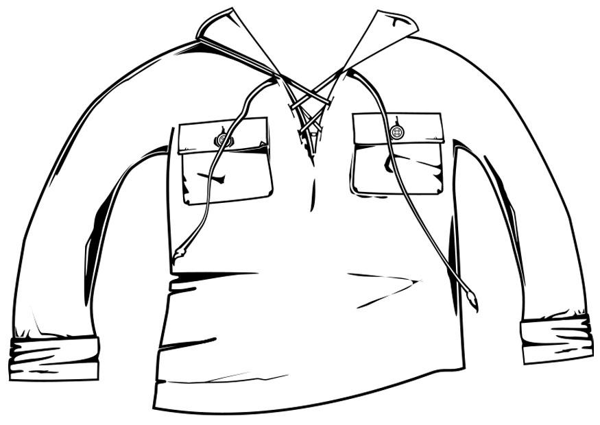 Dibujo para colorear jersey