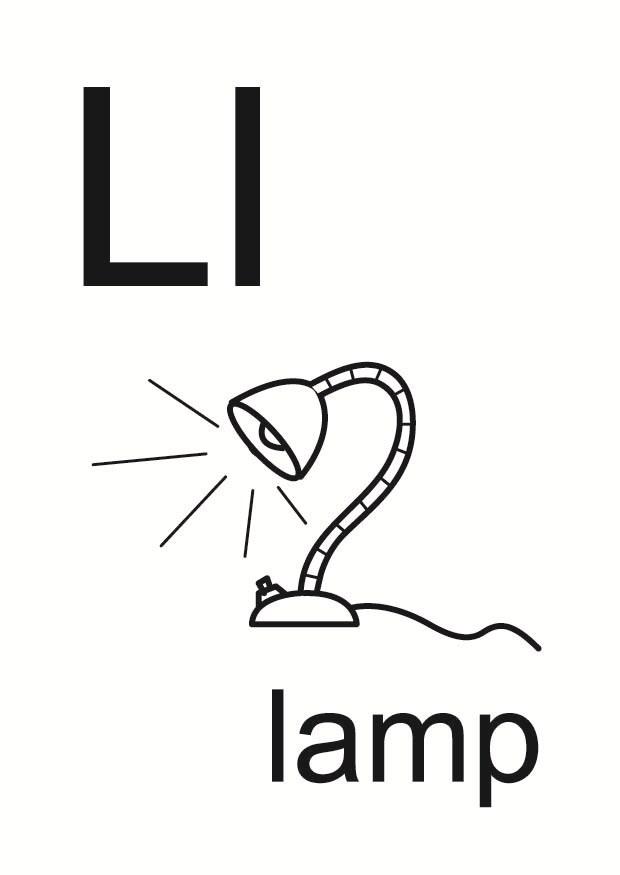 Dibujo para colorear l