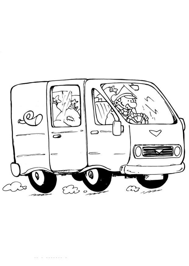 Dibujo para colorear la ruta de la carta 4