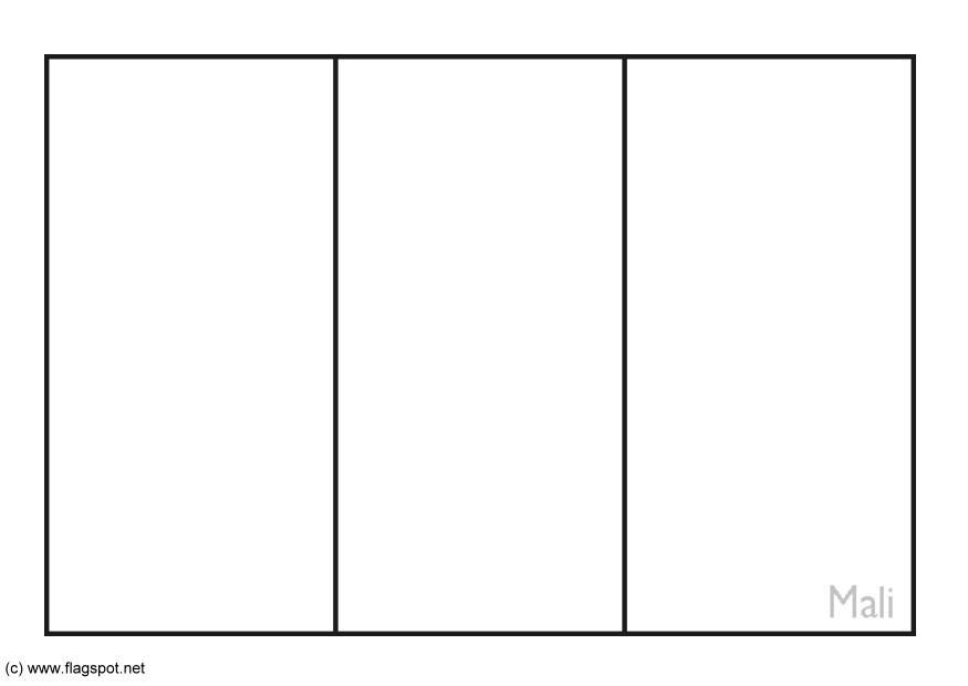 Dibujo para colorear mali