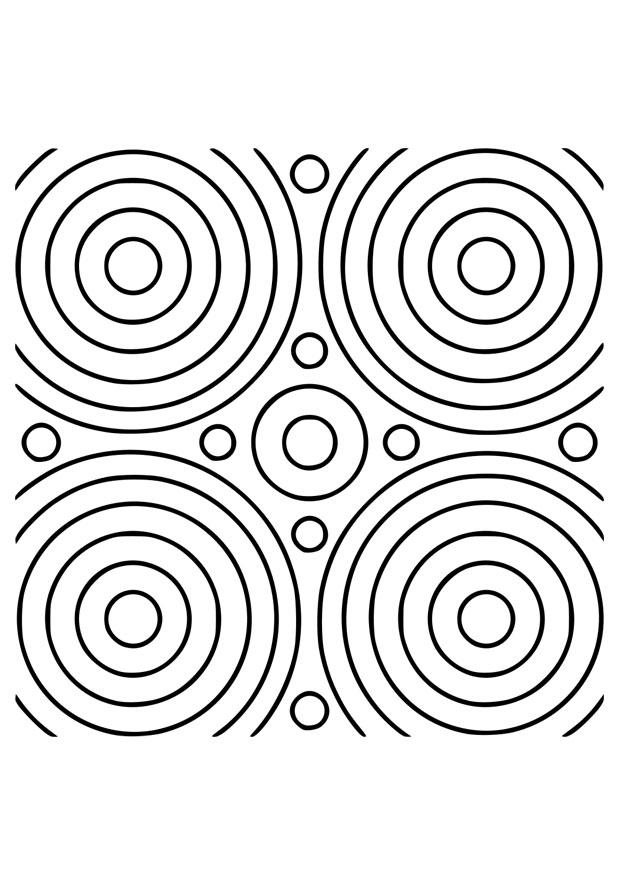 Dibujo para colorear mandala24