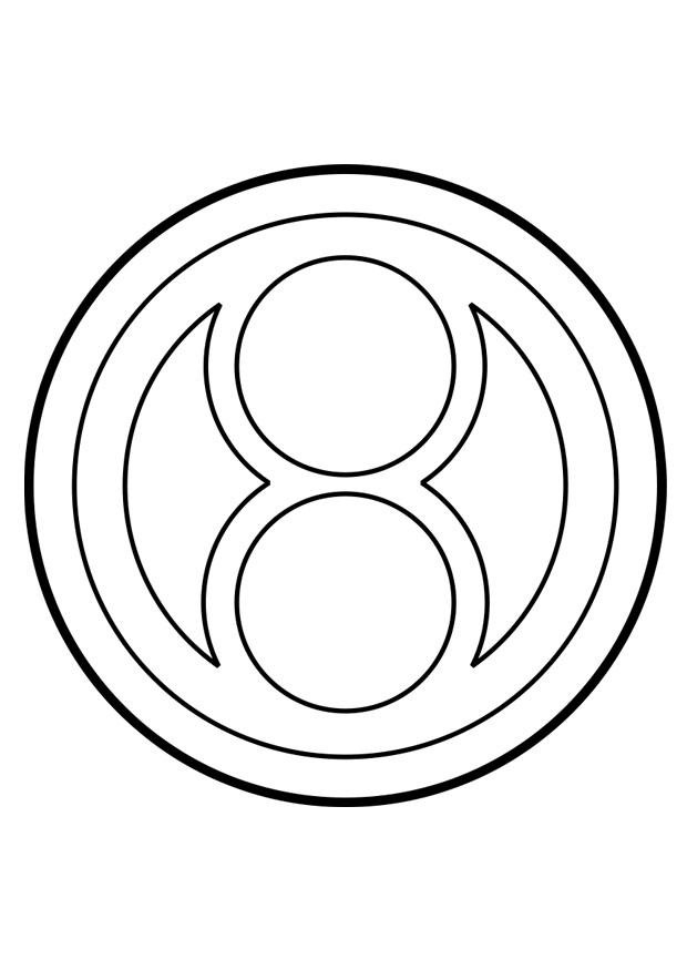 Dibujo para colorear mandala31