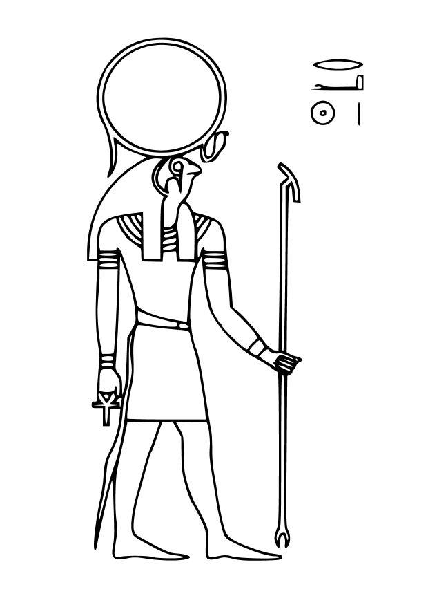 Dibujo para colorear re