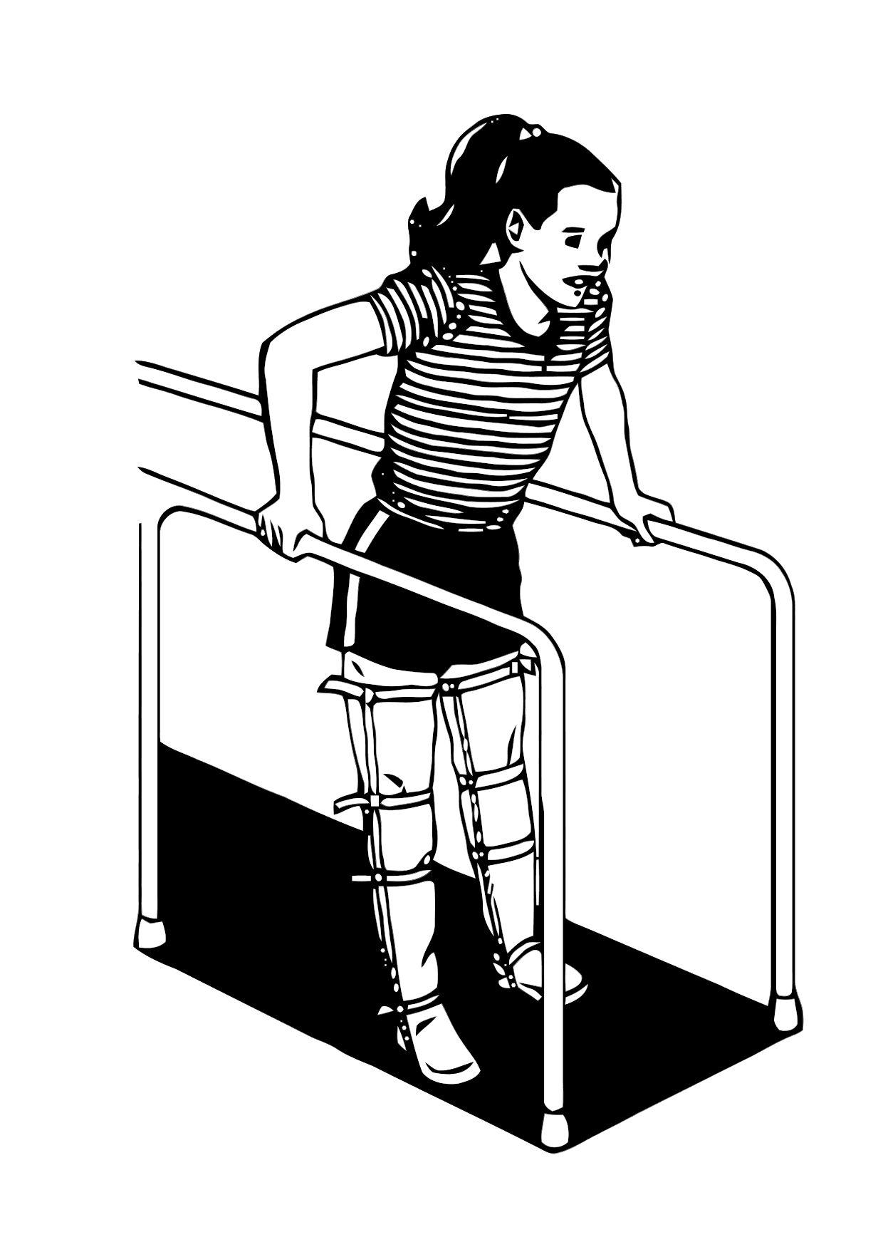 Dibujo para colorear rehabilitaciA³n - terapia
