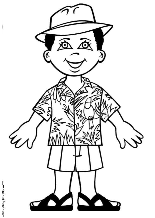 Dibujo para colorear sebastio