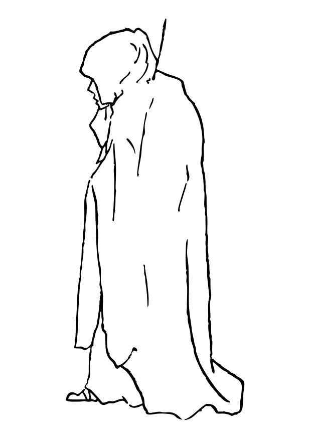 Dibujo para colorear tAºnica