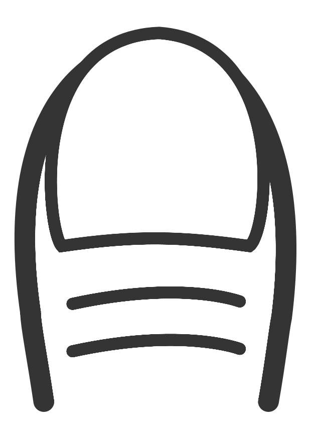 Dibujo para colorear una