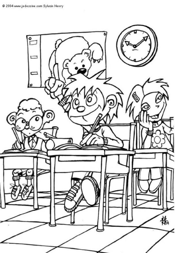 Dibujo para colorear yo sA© la respuesta