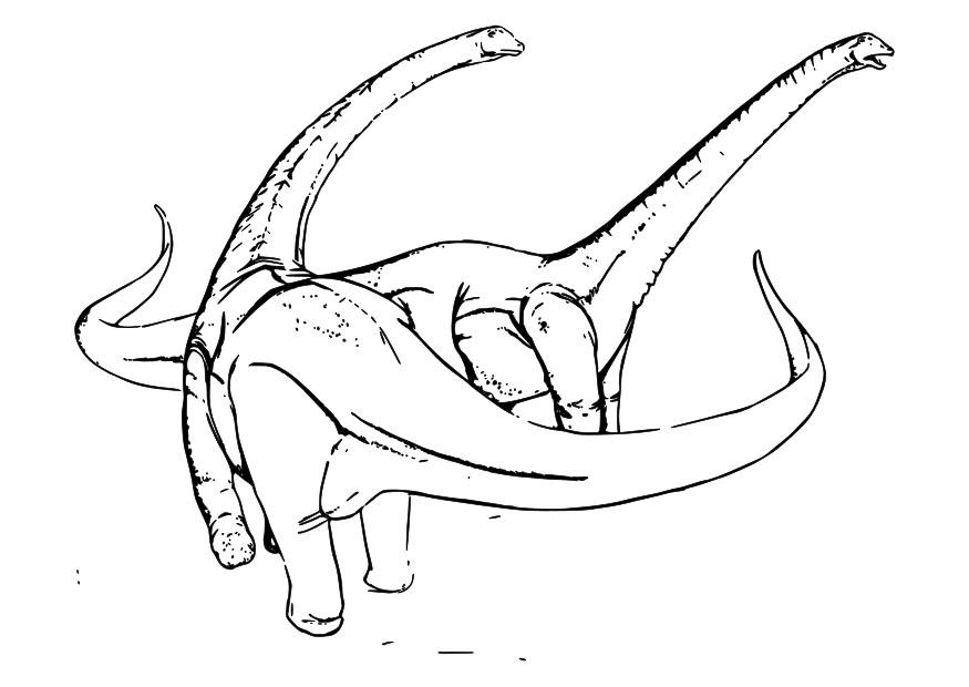 dinosaurio Dibujo para colorear dinosaurio