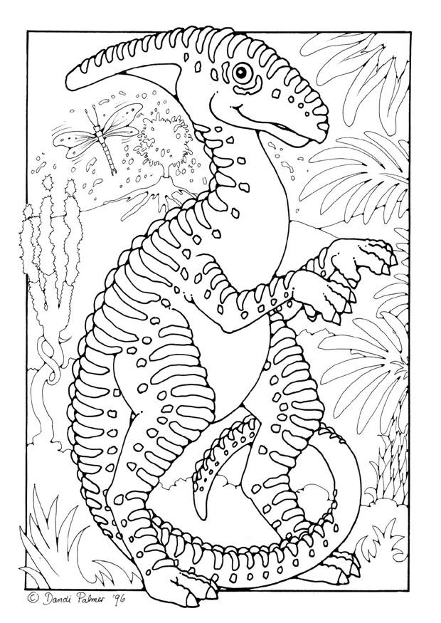 dinosaurio Dibujo para colorear dinosaurio