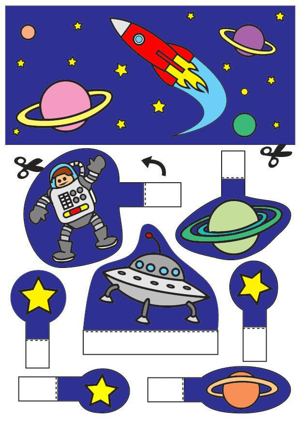 diorama del espacio Manualidades diorama del espacio