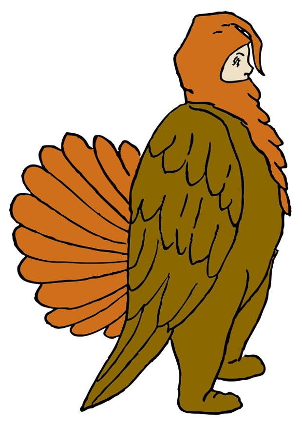 disfraz de pavo Imagen disfraz de pavo