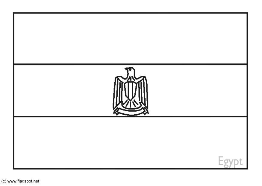 egipto Dibujo para colorear egipto