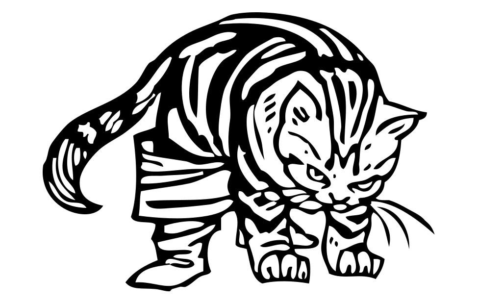 el gato con botas Dibujo para colorear el gato con botas