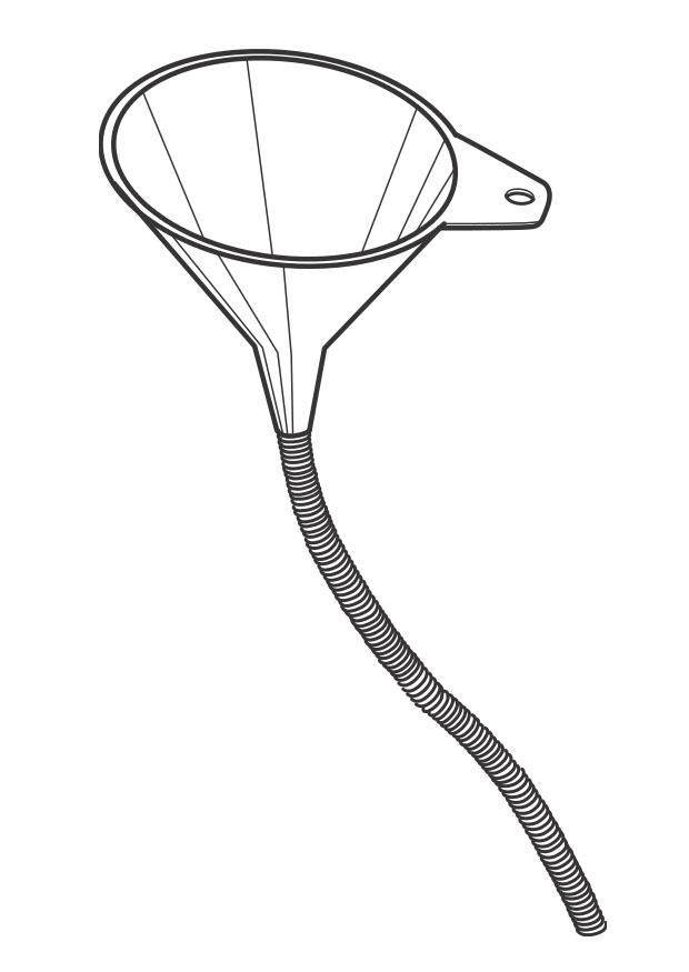 embudo Dibujo para colorear embudo