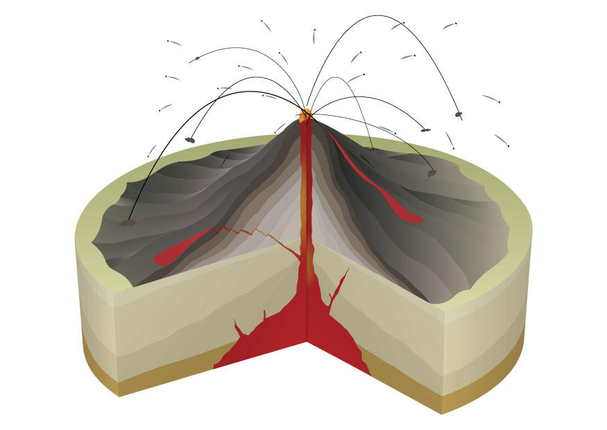 erupciA³n volcA¡nica Imagen erupciA³n volcA¡nica