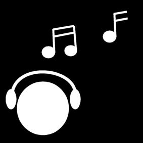escuchar mAºsica Dibujo para colorear escuchar mAºsica