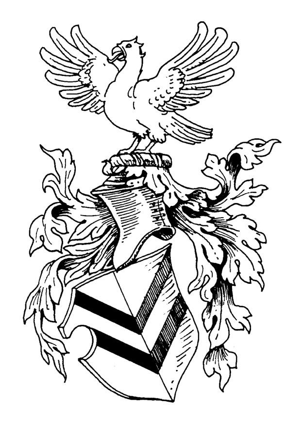 escudo de armas Dibujo para colorear escudo de armas