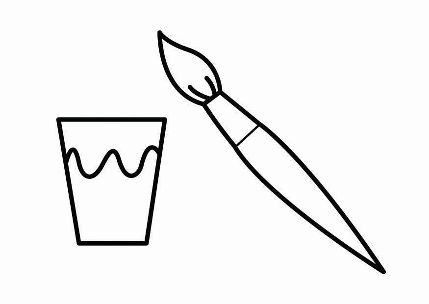 esquina para pintar Dibujo para colorear esquina para pintar