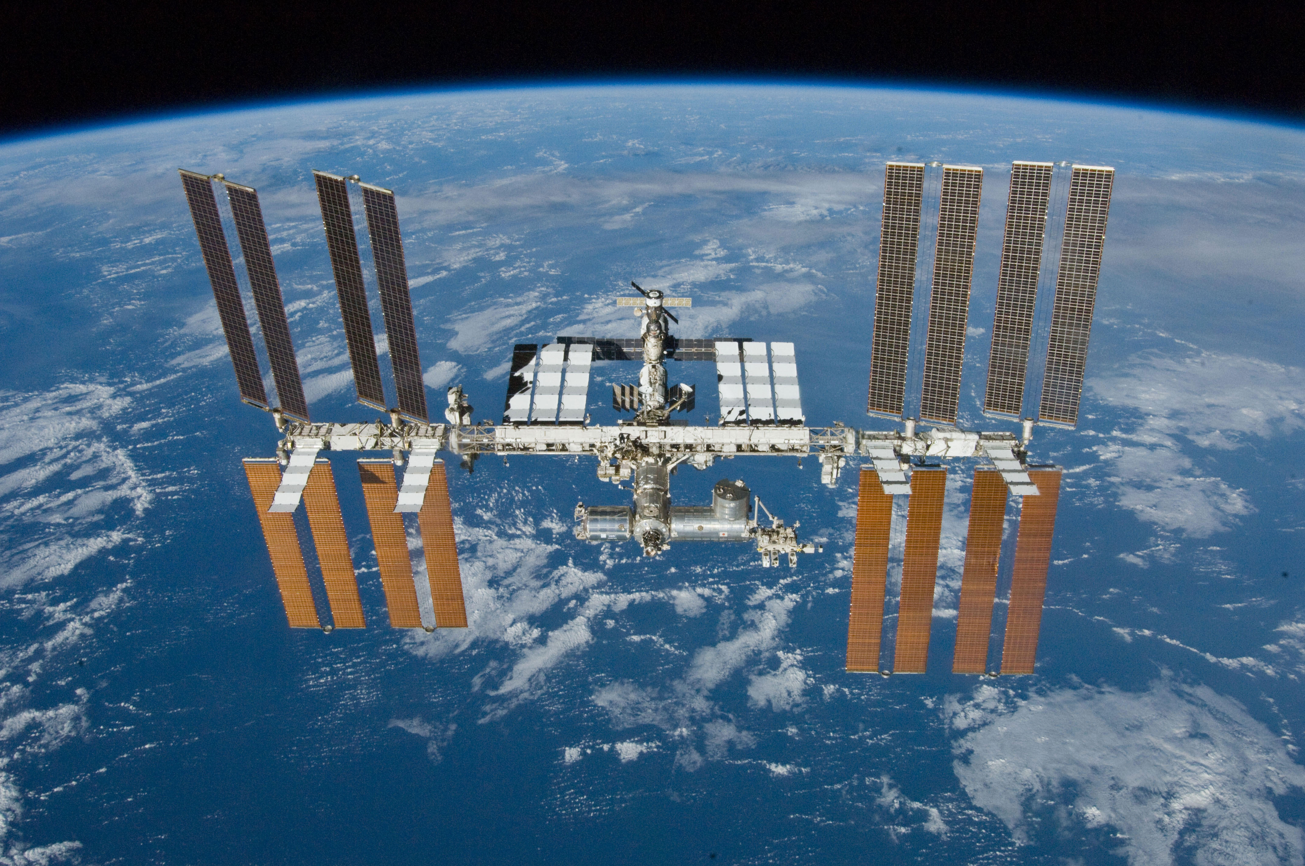 Foto estaciA³n espacial internacional