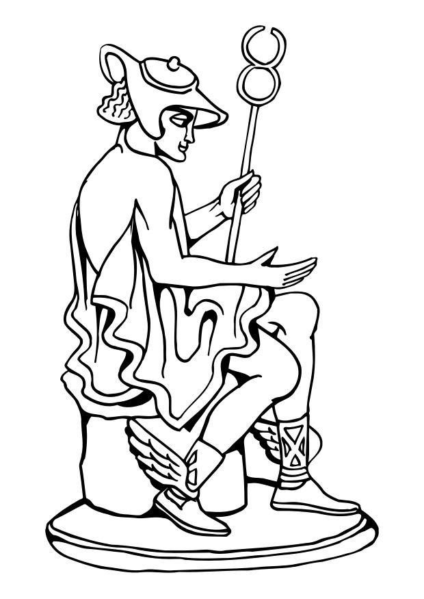 estatua Dibujo para colorear estatua