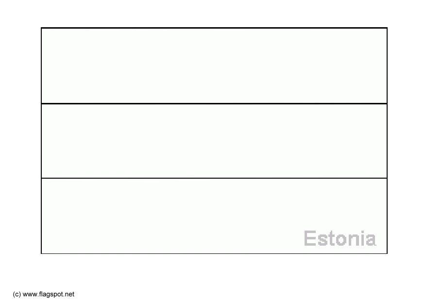 estonia Dibujo para colorear estonia