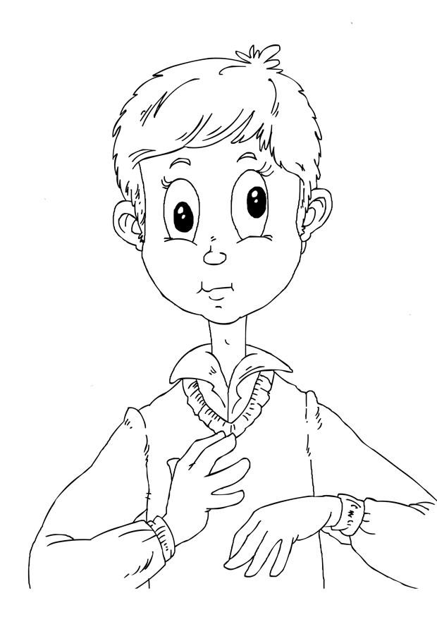 estrabismo Dibujo para colorear estrabismo
