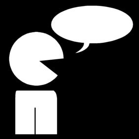 explicar - hablar Dibujo para colorear explicar - hablar