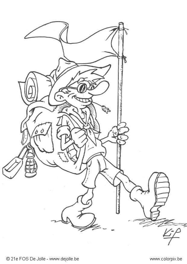 Dibujo para colorear explorador