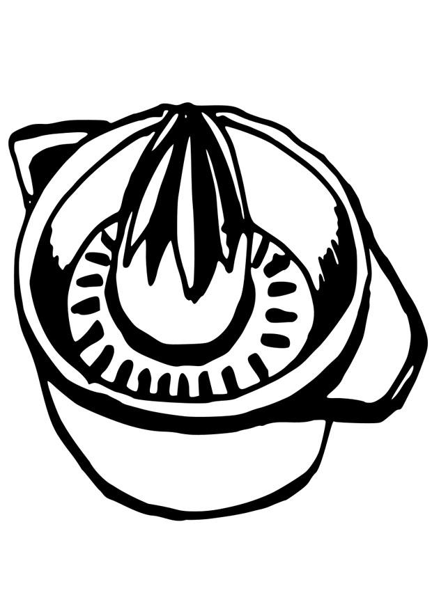 exprimidor Dibujo para colorear exprimidor