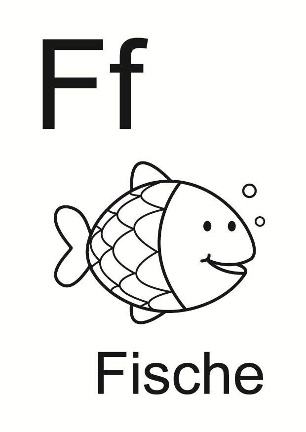 f Dibujo para colorear f