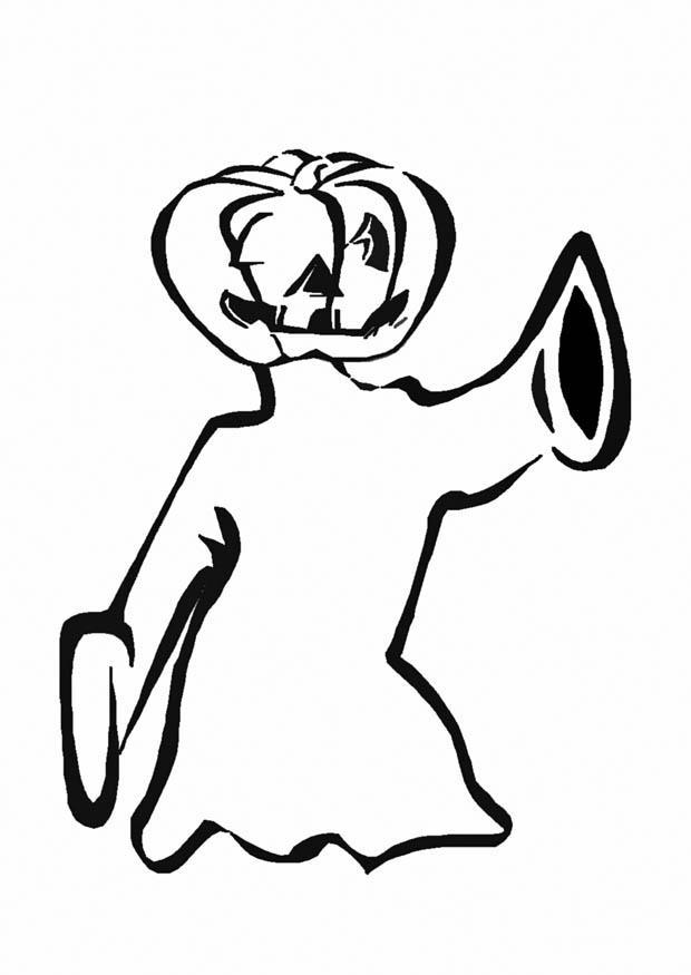 fantasma Dibujo para colorear fantasma
