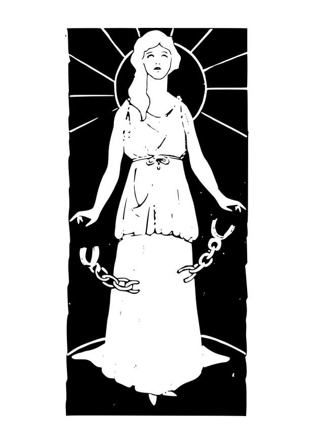 feminismo Dibujo para colorear feminismo