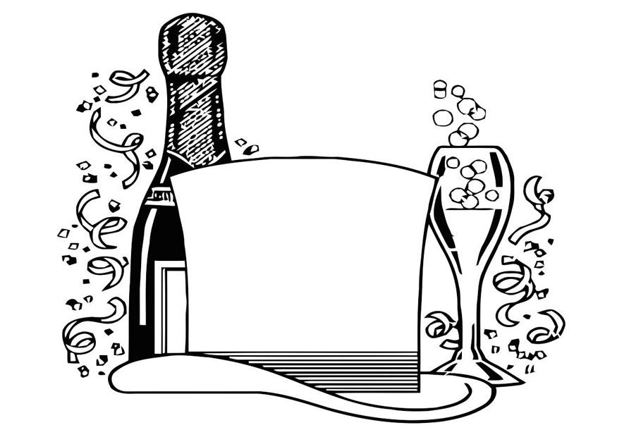 fiesta de boda Dibujo para colorear fiesta de boda
