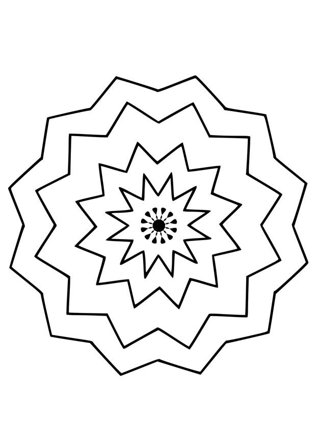 flor Dibujo para colorear flor