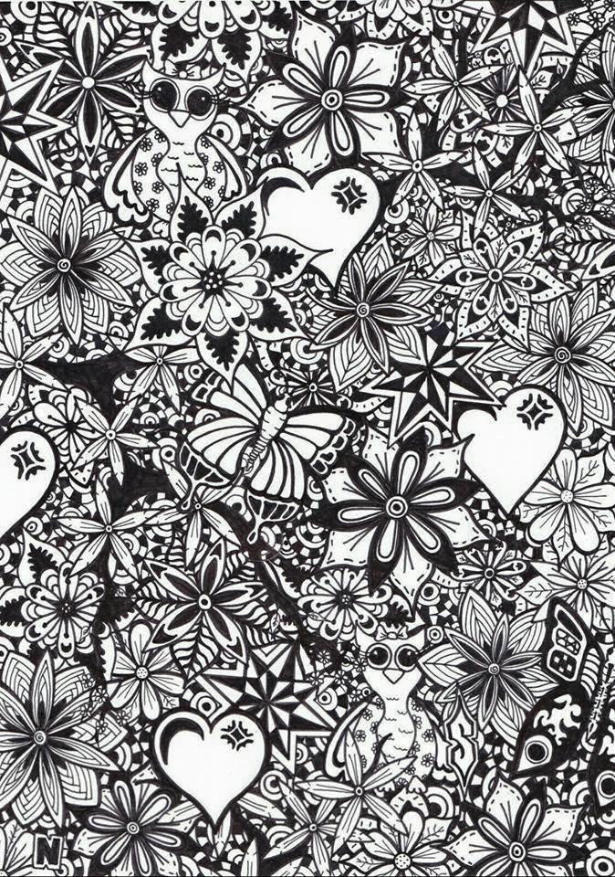 flores Dibujo para colorear flores