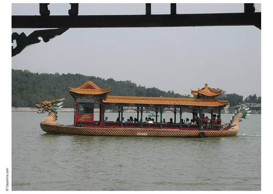 Foto barco chino