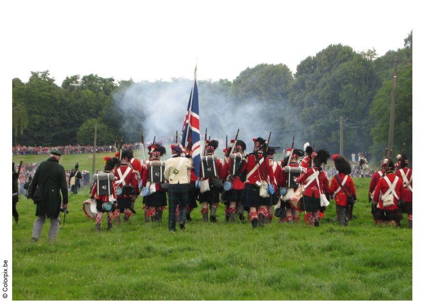 Foto batalla en waterloo