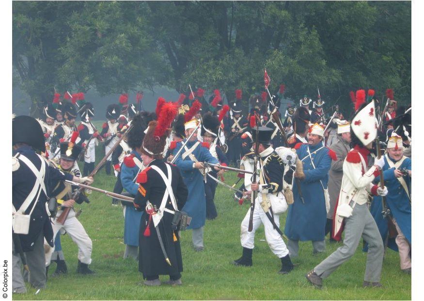 Foto batalla en waterloo