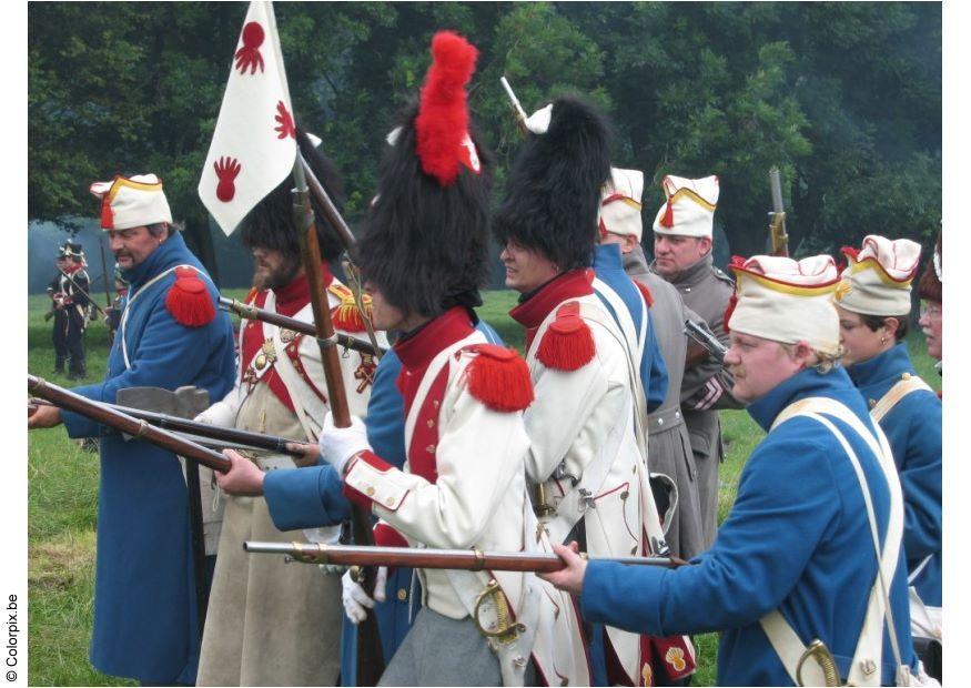 Foto batalla en waterloo