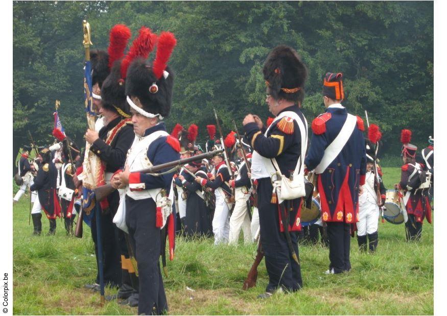 Foto batalla en waterloo