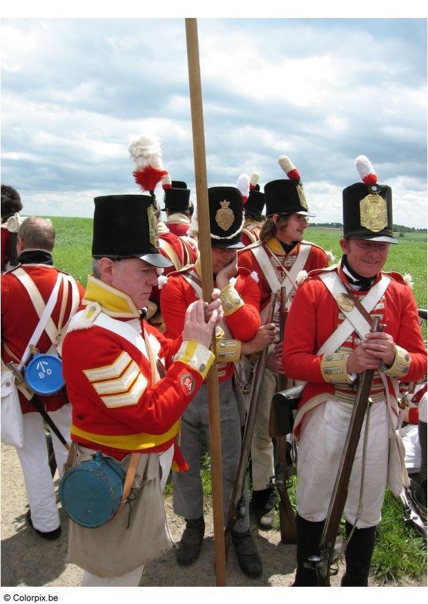 Foto batalla en waterloo