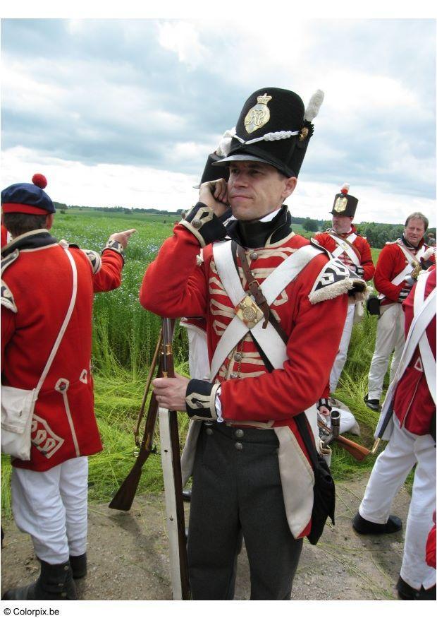 Foto batalla en waterloo