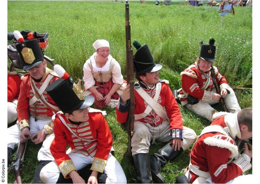 Foto batalla en waterloo