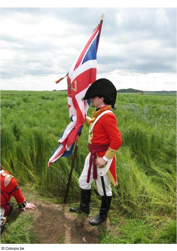 Foto batalla en waterloo