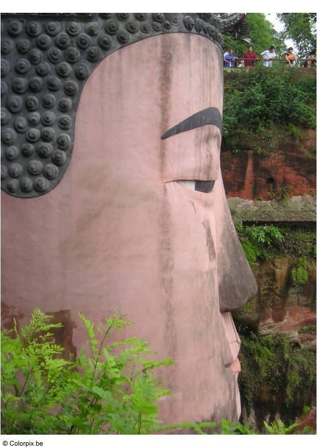 Foto buda en leshan
