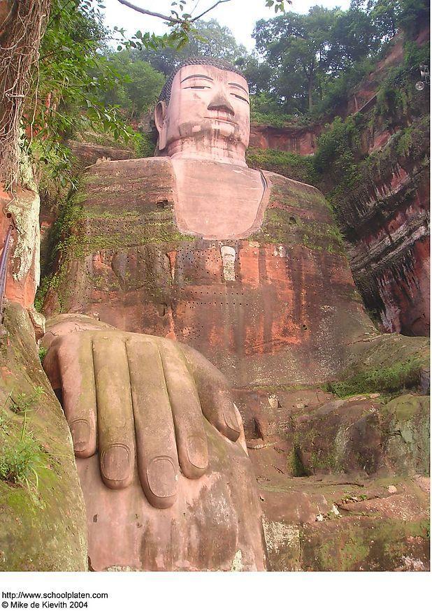 Foto buda gigante en leshan