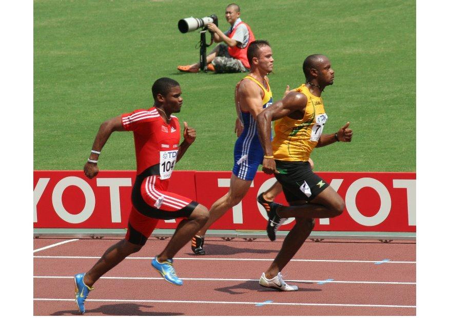 Foto carrera de 100 metros