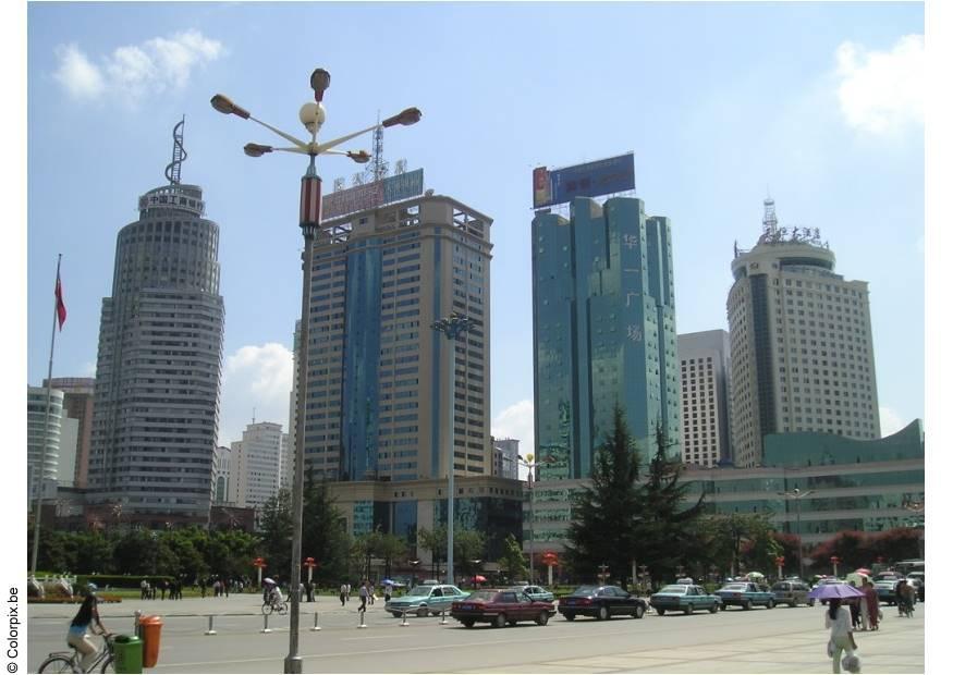 Foto ciudad de kunming