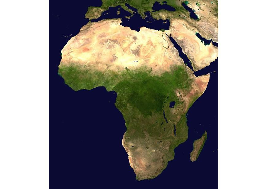 foto de satA©lite de Africa Foto foto de satA©lite de Africa